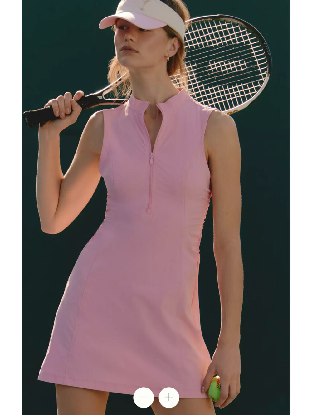 DAILY PRACTICE ANTHROPOLOGIE peony pink shirred mini dress XS NWT